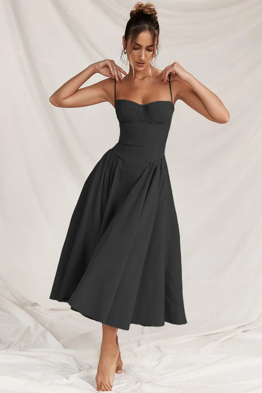 ANGELA | ROBE MIDI BUSTIER